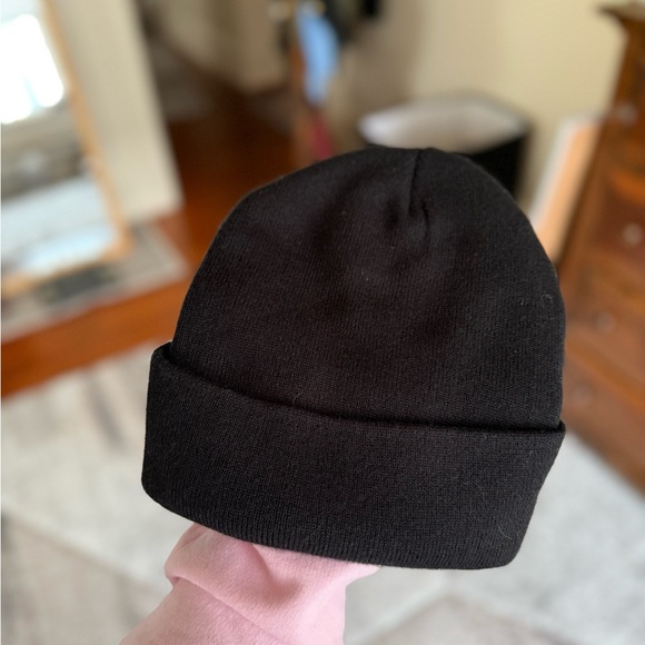 “Meow Money” Cider cat beanie- black- unisex - Picture 2 of 2